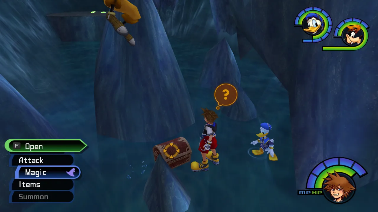 Hollow Bastion Rising Falls Water's Surface Chest